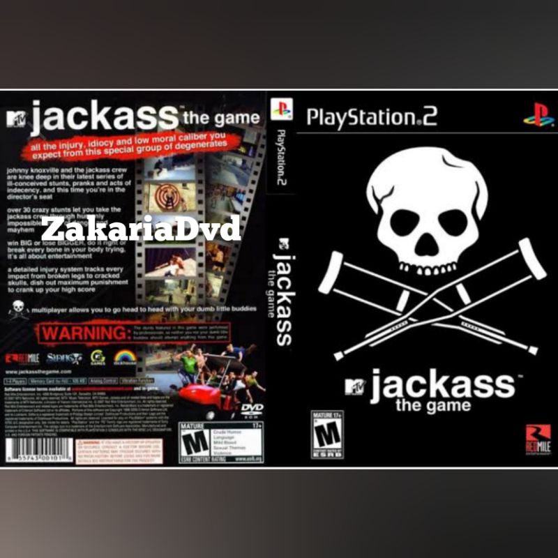 Kaset Ps 2 Jackass