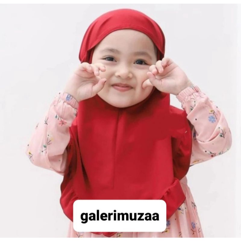 Jilbab Raina Anak/Bayi Jersey 0 - 2 Tahun