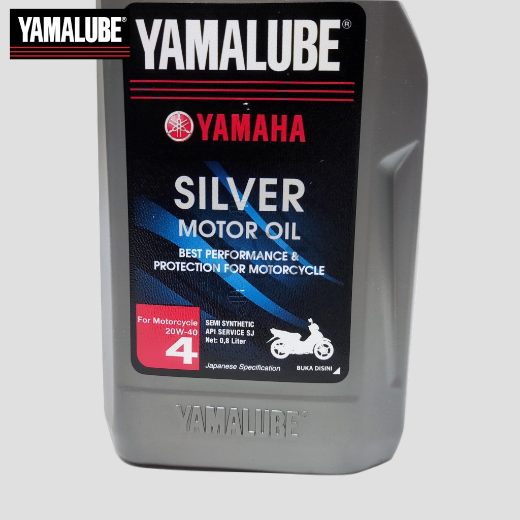 Oli Yamalube Silver 20W-40 API SJ JASO MA2 0,8 Liter
