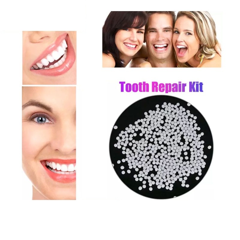 GIGI PALSU BUAT SENDIRI / TEMPTOOTH  PENAMBAL GIGI OMPONG PATAH RENGGANG