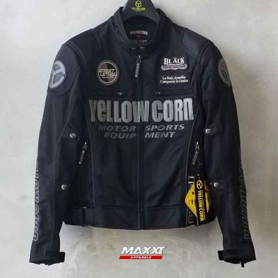 Jaket motor yellow corn - YB 1102 New BB [60kg - 75kg]