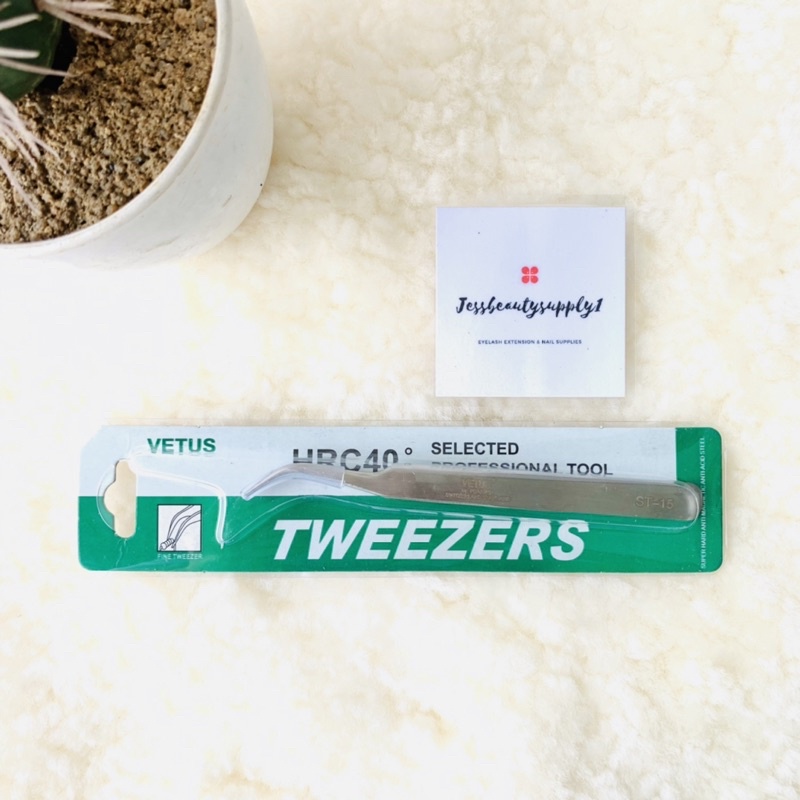 Pinset Vetus Tweezer / Vetus / lurus bengkok tweezer