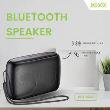 Speaker Bluetooth Robot RB110 Bluetooth 5.0 Full Bass Music Audio Portable - Speker Spiker Blutut MP3 Audio Sound Wireless Bluetooth HD Stereo Music Musik Box Mini Lagu Terbaru
