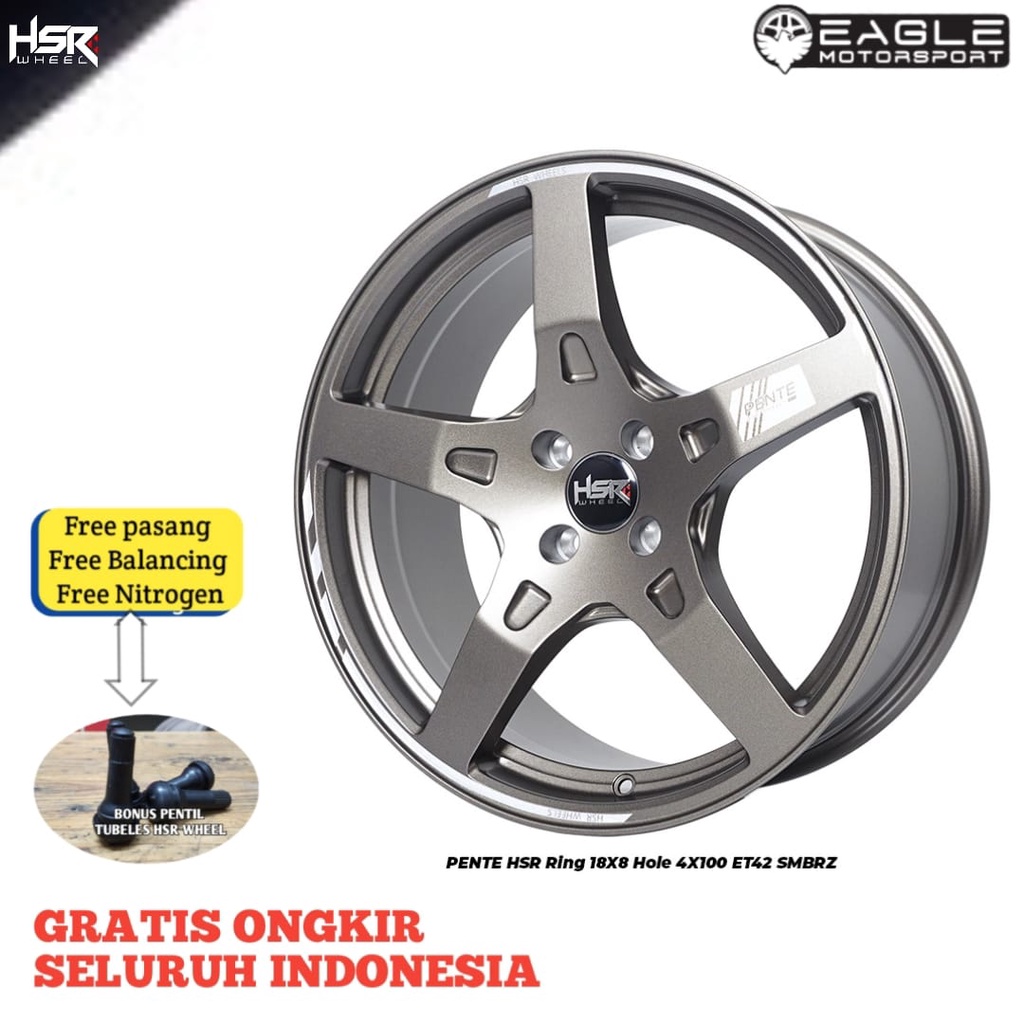 EAGLE | VELG MOBIL R18 RING 18 ORIGINAL HSR PENTEVELG MOBIL JAZZ YARIS CITY