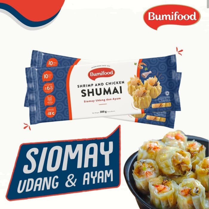 

Makanan Beku Olahan Bumifood Siomay Udang Ayam, Sameday Instan Delivery Jogja