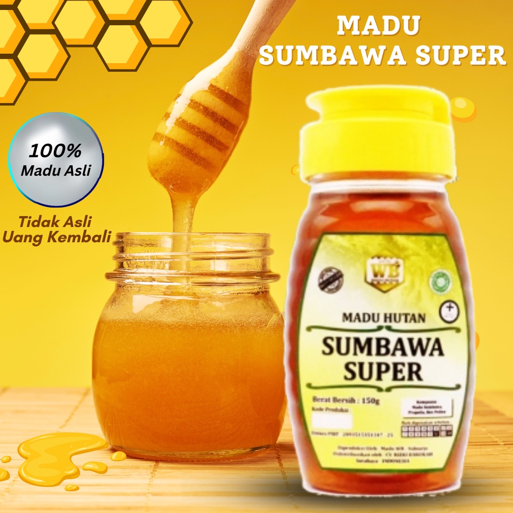 

Madu Sumbawa Super 100% Madu Asli – 150gr