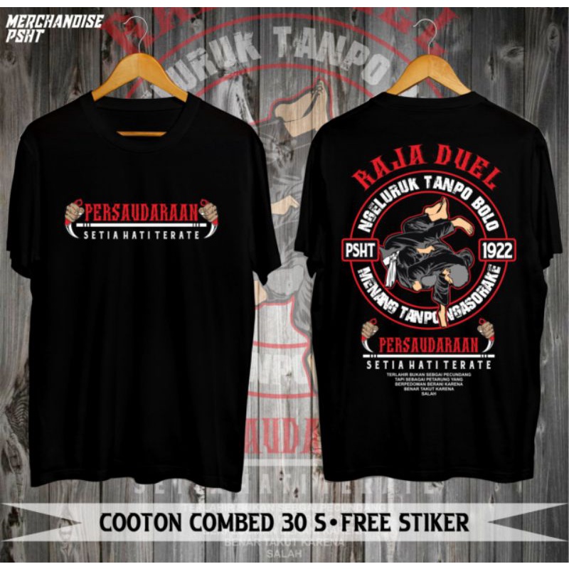 [HOT] KAOS PSHT RAJA TEGA KAOS SILAT SH TERATE KAOS HATI BERSINAR RAJA DUEL MOTIF ORANG SAMBUNG LAWA