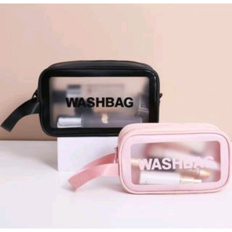 US219 Tas Kosmetik Tas WASHBAG Pouch Travel Make Up Bag By Toko Haji Usman