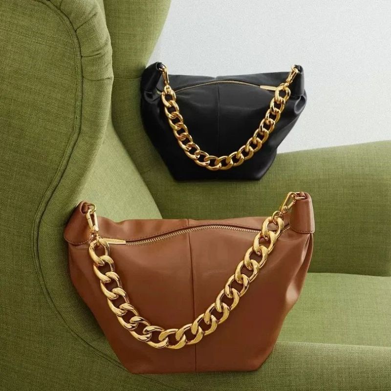 CK Daki Chain Handle Hobo Bag