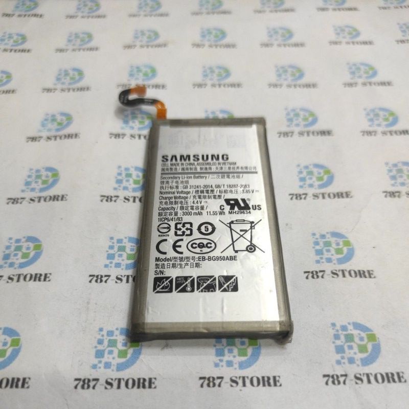 BATTERY SAMSUNG S8 G950FD EB-BG950FD ORIGINAL BEKAS