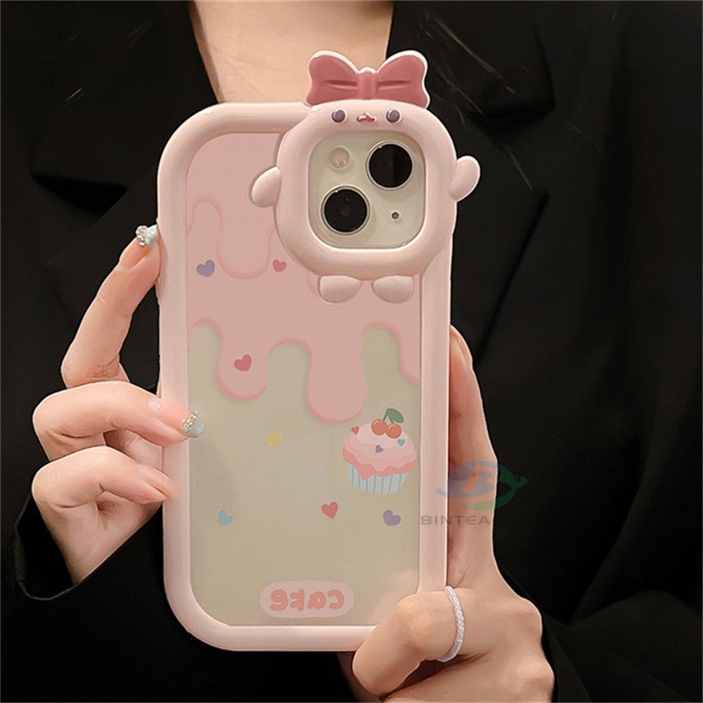 Case Desain Es Krim Doughnuts Untuk IPhone 14 Pro Max 11 12 Xr XS 6 6S 7 8 Plus