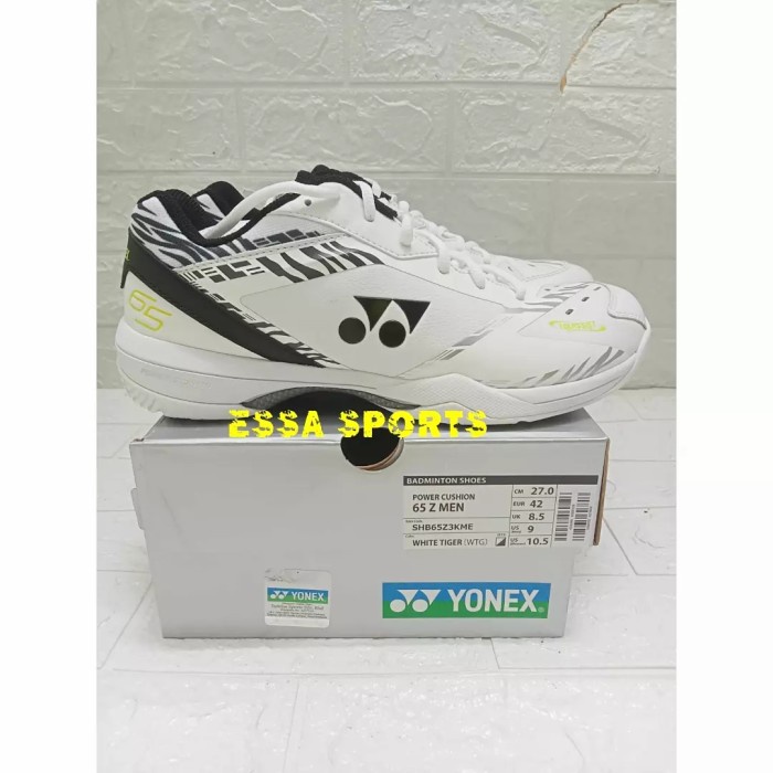 SEPATU BADMINTON YONEX SHB 65 Z3 SHB65 Z3 MEN WHITE TIGER ORIGINAL