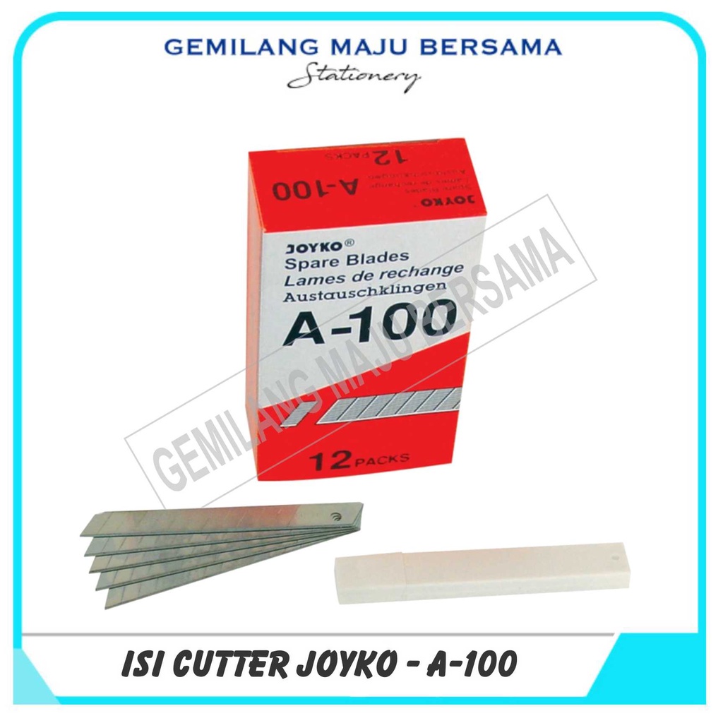 

Isi Cutter Joyko Kecil A-100