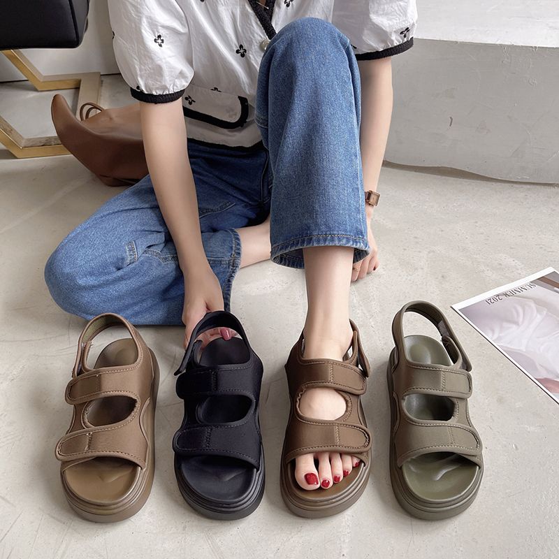 NF12032 - Sandal Tali Versi Korea Fashion Wanita Import