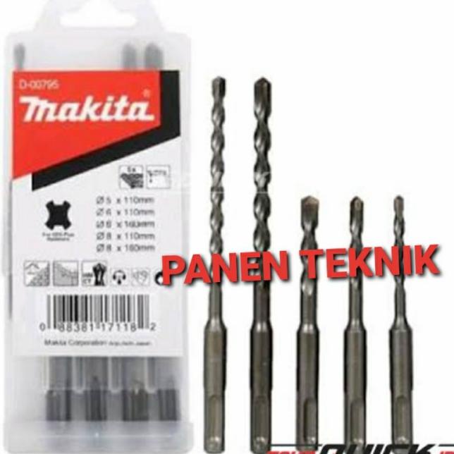 Mata bor SDS plus Makita set