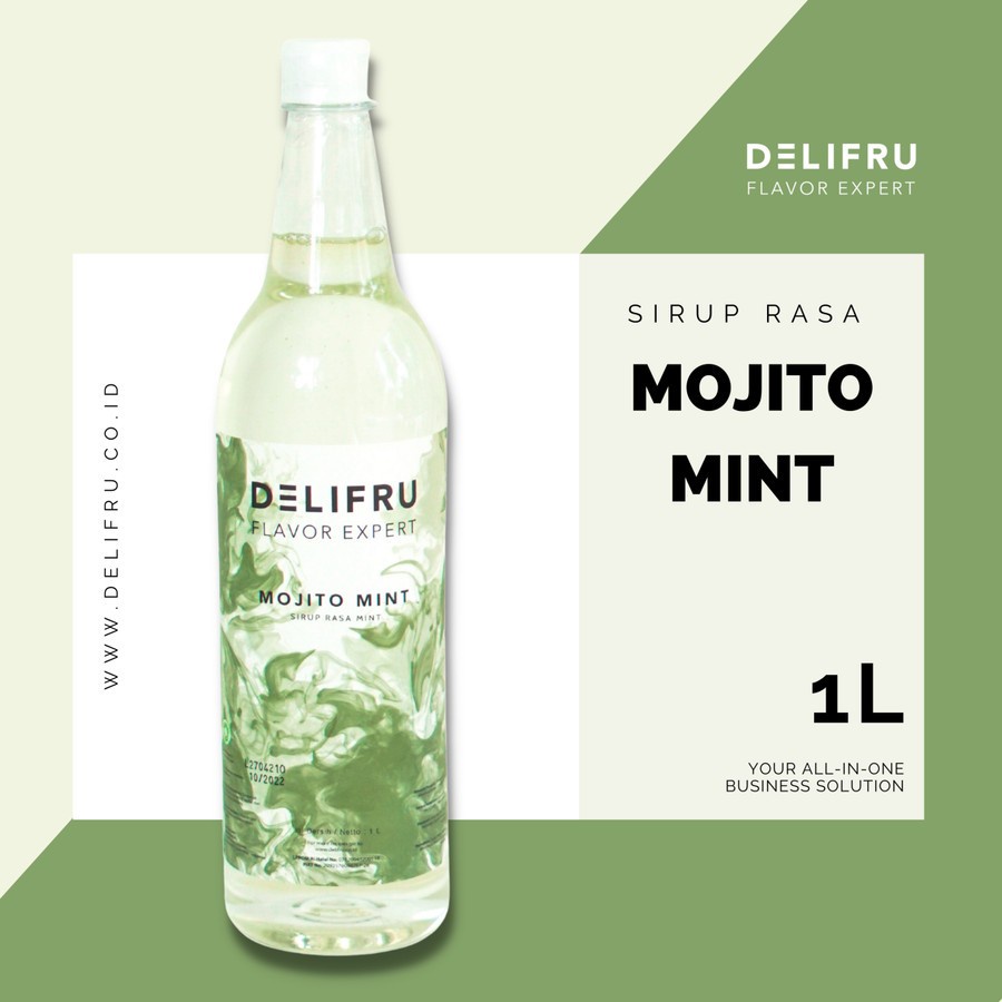 

Mojito Mint Syrup Delifru 1 Liter