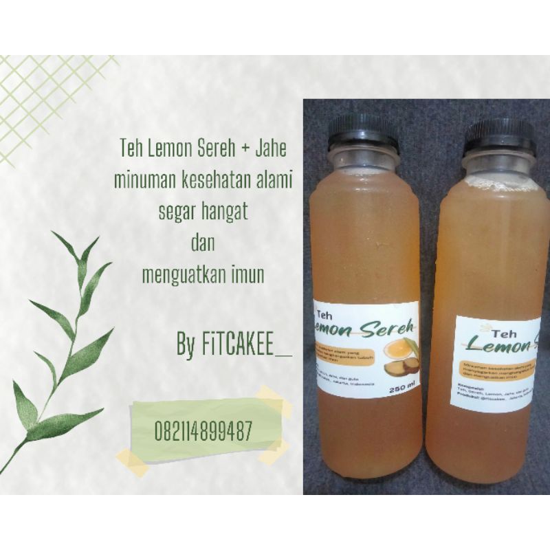 

Teh Lemon Sereh