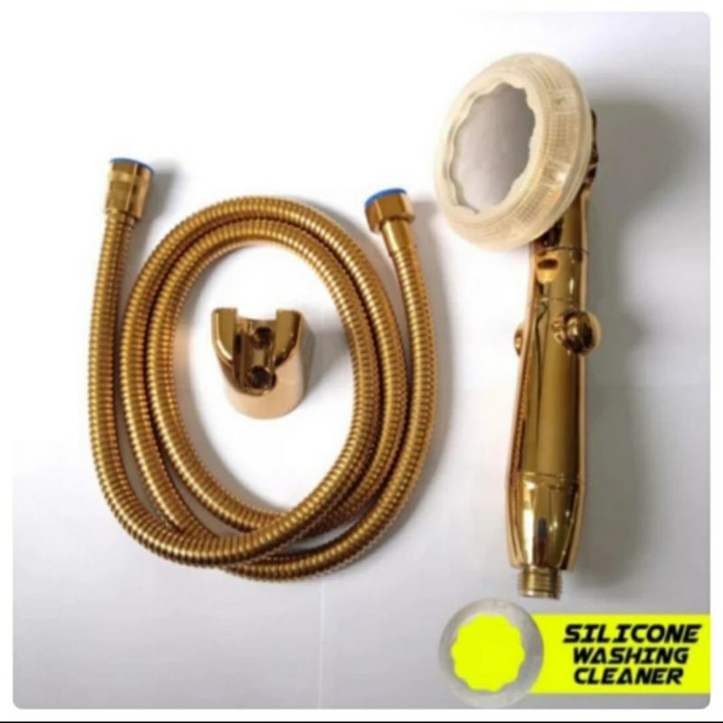 Samiafdol_ Hand Shower Set Gold / Shower Set Kamar Mandi High Quality Gold