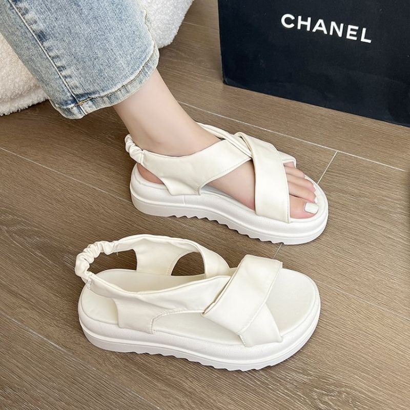 MYSTYLE Jeonsu Korea Design Sandal Tali Fashion Fashion Wanita Import