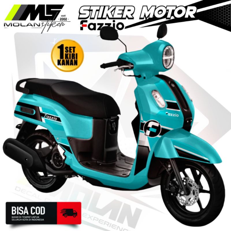Decal Sticker Striping Variasi Yamaha Fazzio 125 - Yamaha Fazzio Hybrid |Decal Fazzio - Lis Fazzio -