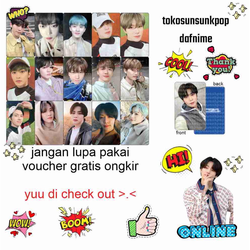 photocard unofficial nct wayv mumo versi lagu beautiful