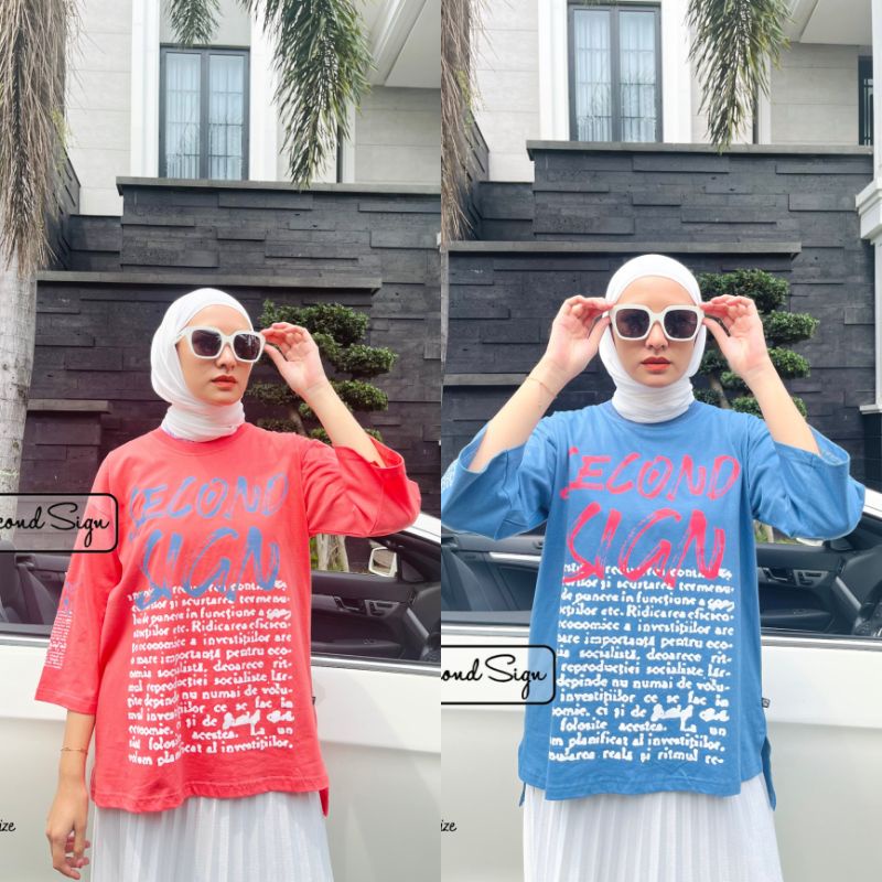 Second Sign - Yusra Oversize