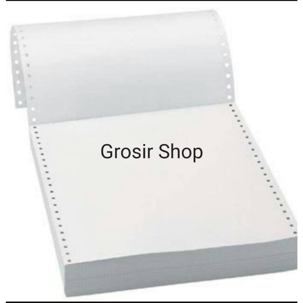 

Kertas Continuous Form 1 Ply Ukuran 9,5 x 11 ( HVS )