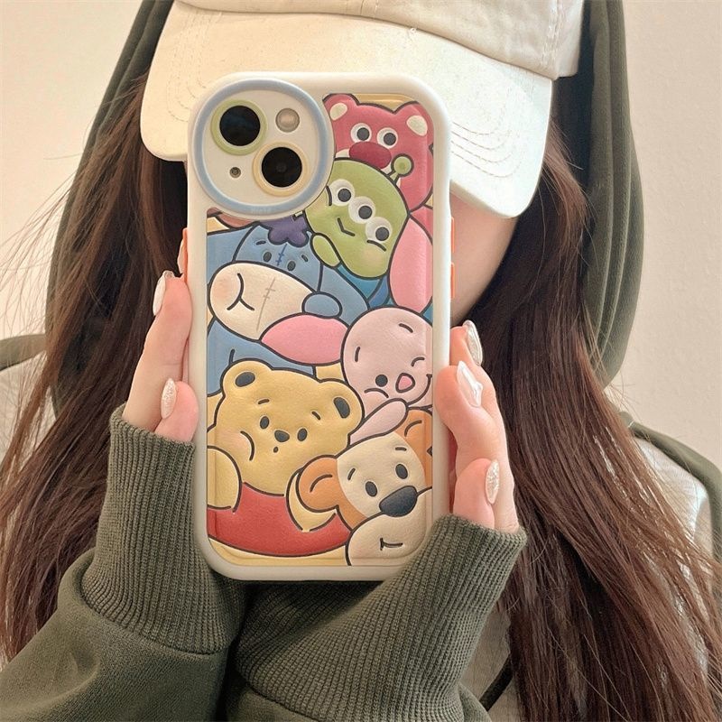 Case Desain Pooh Tigger And Friends Untuk IPhone 12 13 14 11 Pro Max Fddrf