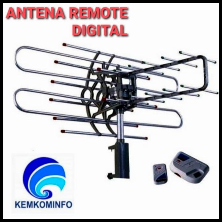 Antena Remot Digital Tv Led Lcd Outdoor Indoor Remot Rotasi