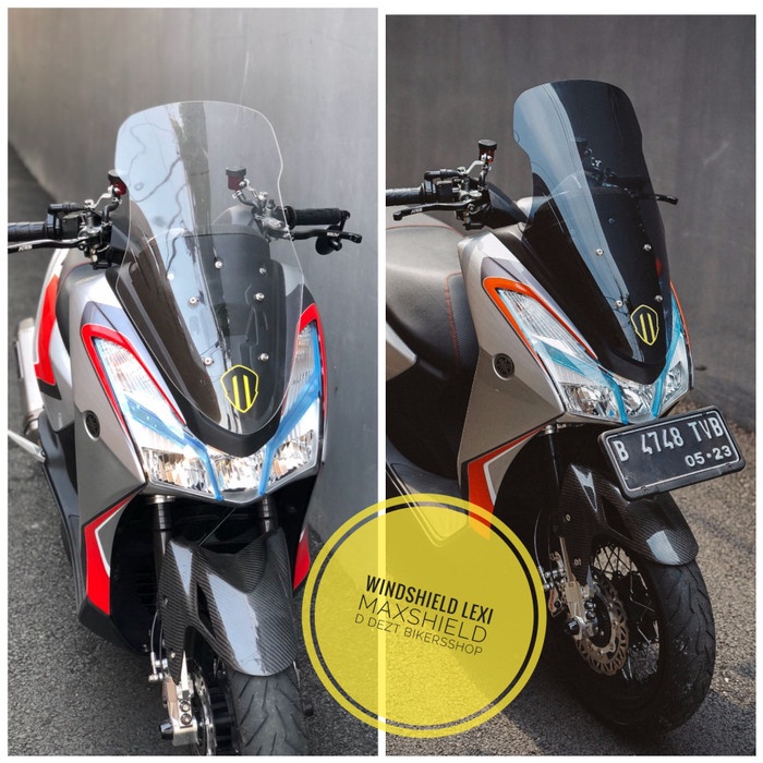 WINDSHIELD VISOR WINSIL YAMAHA LEXI 60cm MAXSHIELD ONE
