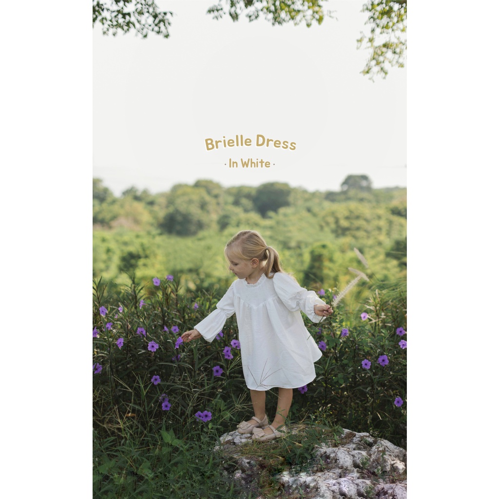 Little Folk Brielle Dress - Dress Anak