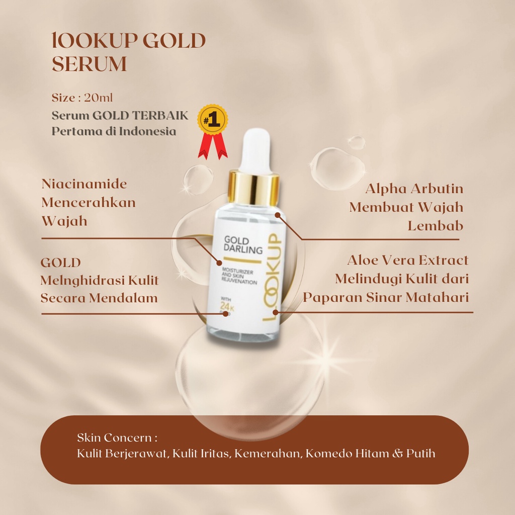 Lookup Hydrating Gold Water