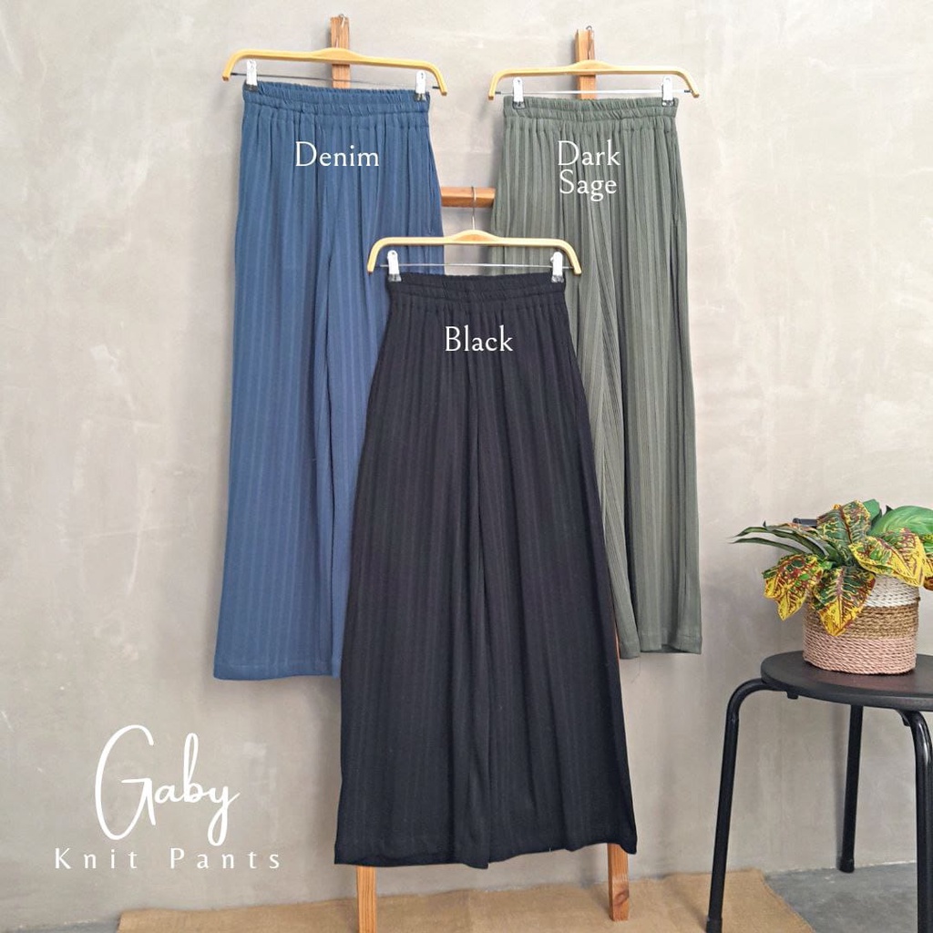 CallieTamami - C 6472 Gaby Knit Pants