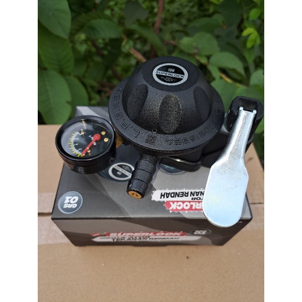 Regulator Kompor Gas superlock GRS 01Regulator Tekanan Rendah