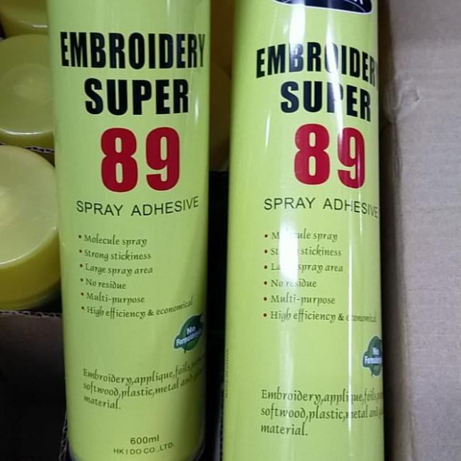 

Lem sprey adhesive super 89 embroidery