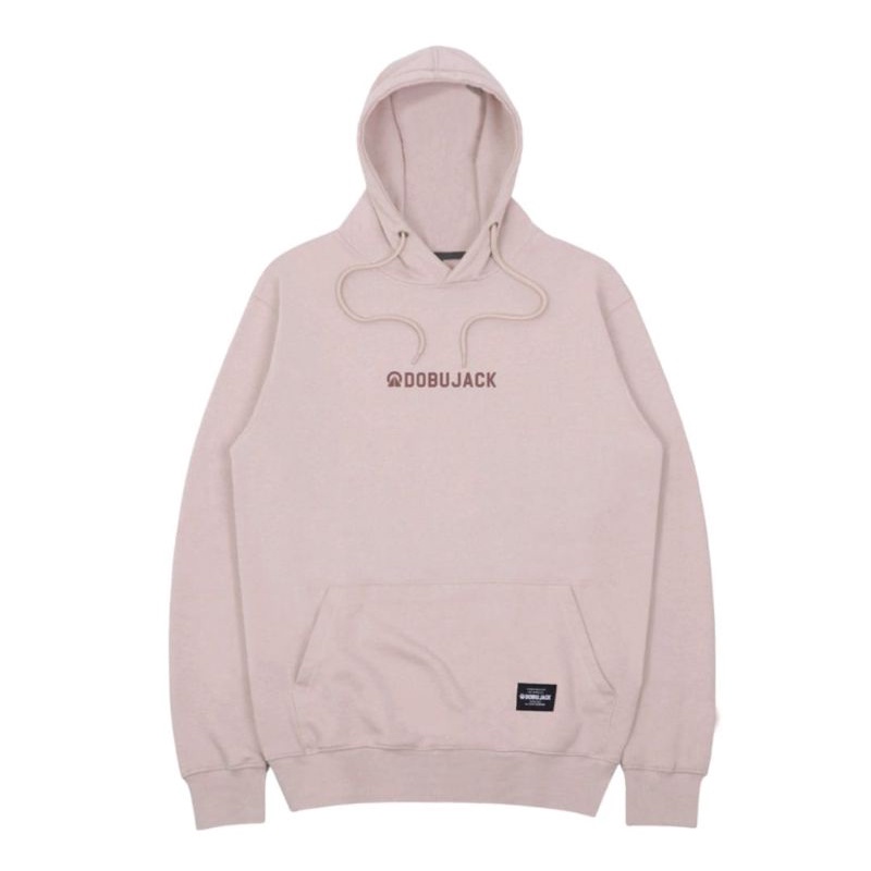 Dobujack Hoodie Pullover little Logo - Cream