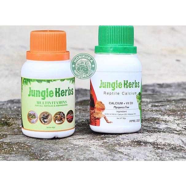 Jungle Herbs D3 Reptile / Kalsium Reptile