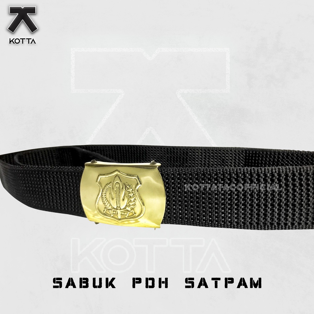 SABUK PDH SATPAM - SABUK SATPAM HITAM - SABUK SECURITY - IKAT PINGGANG SATPAM