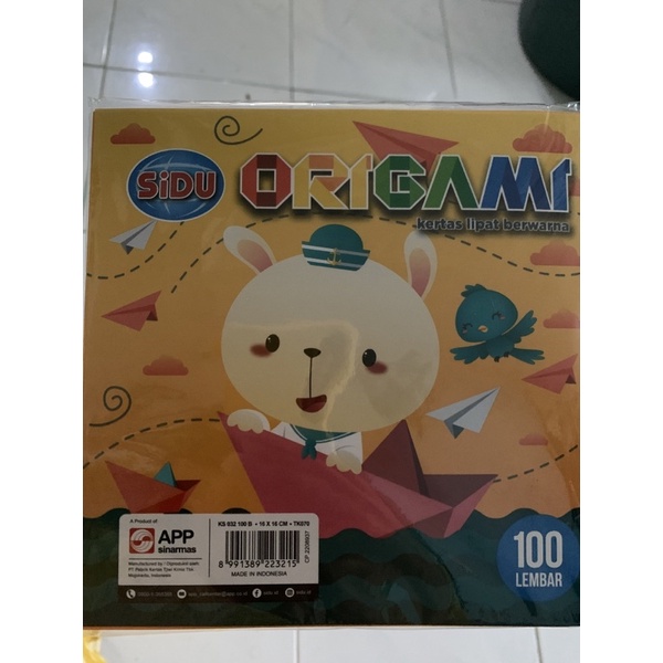 

Kertas origami kertas lipat berwarna 16x16