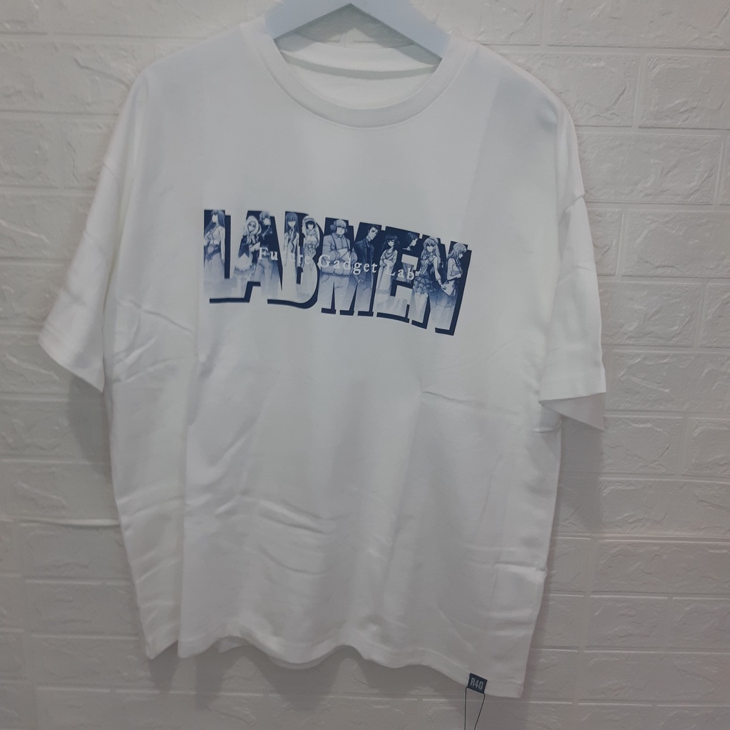 Kaos Official Anime R4G Steins Gate Labmen T-Shirt