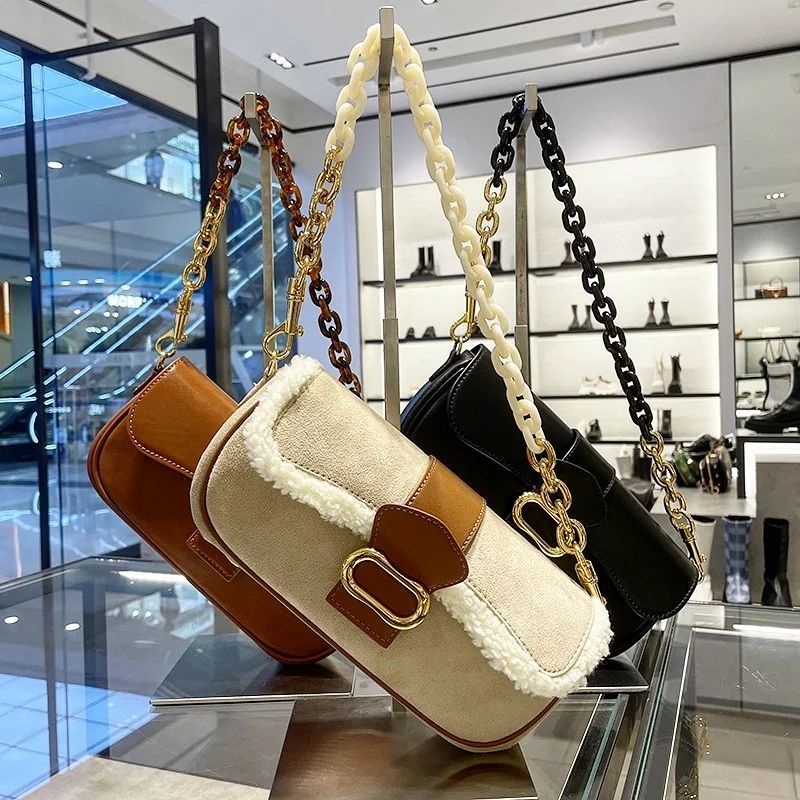 CK Daki Belted Curved Bag
