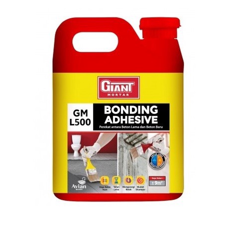 Giant mortar bonding adhesive perekat beton. lem beton lama ke beton baru