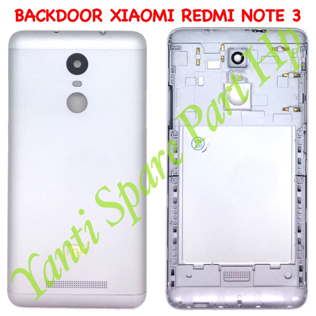 Backdoor Tutup Belakang Xiaomi Redmi Note 3 Original Terlaris New