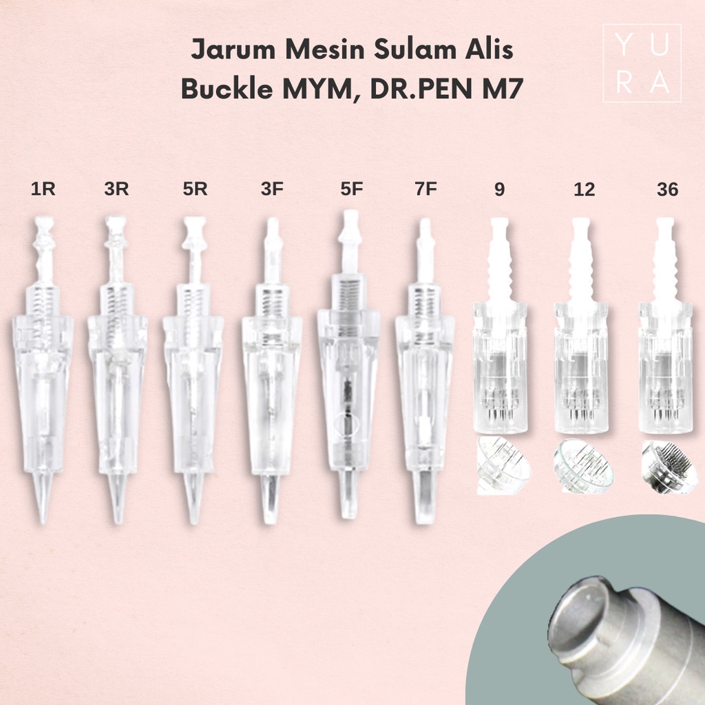 Jarum Cartridge Buckle Jarum Sulam Alis DR PEN MYM