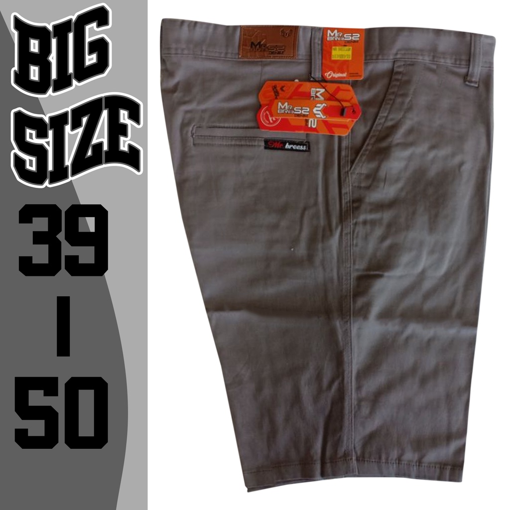 NEW CHINOS BIG SIZE JUMBO STREET TERBARU PENDEK 39 SAMPAI 50