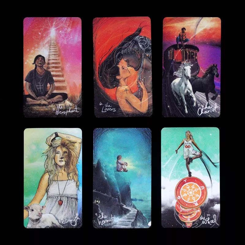 [COD] Kartu Tarot Light Seer's 78 Cards Deck | English Guide Book