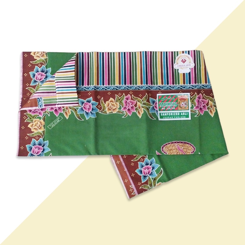 Jarik Gendong Bayi Unggul Jaya Raja Mahkota Corak Bunga - Kain Jarik Batik Panjang 235×90cm