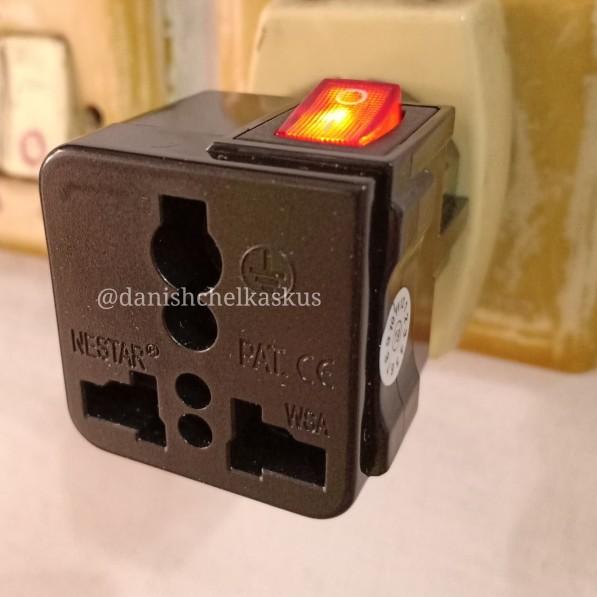 WONPRO OVER STEKER BLACK + SWITCH ON OFF 16A