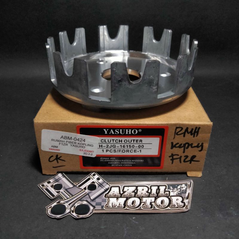 RUMAH KOPLING RUMAH PIBER KOPLING MANGKOK KOPLING FORCE-1 JUPITER VEGA MERK YASUHO