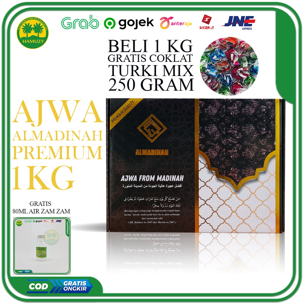 

KURMA AJWA ALMADINAH PREMIUM ORIGINAL